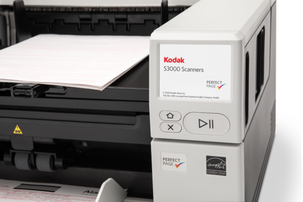 Kodak Alaris S3060 Document Scanner menu system
