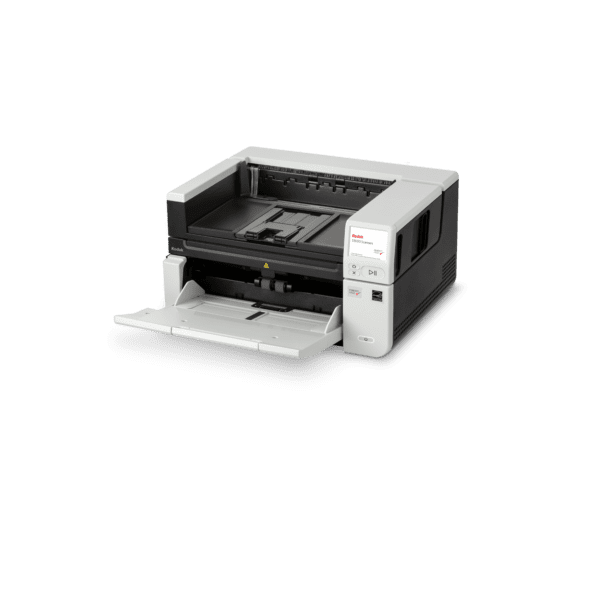 Kodak Alaris S3120 Document Scanner with tray open