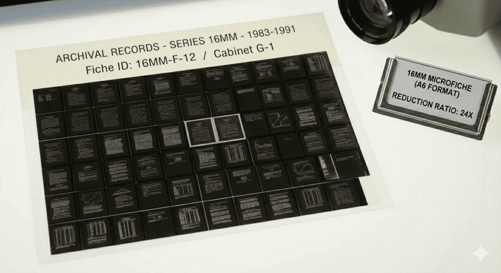 Negative 16mm Rollfilm